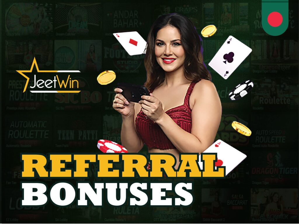 Jeetwin referral bonuses