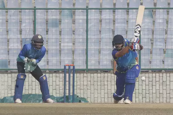 File Photo: Dhruv Shorey led India Blue's recovery on Day 2. File Photo: Dhruv Shorey led India Blue's recovery on Day 2.