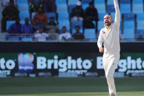 "Without blowing my own trumpet, that's a pretty good off-spinning ball" - Nathan Lyon, on the delivery that got Babar Azam out