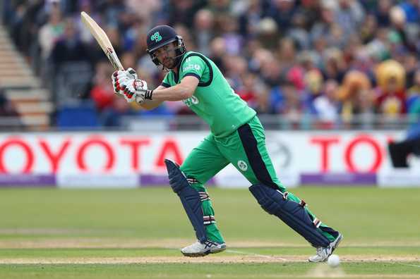Andrew Balbirnie stood at the crease for a while after being given caught down the leg side off Abu Jayed's bowling