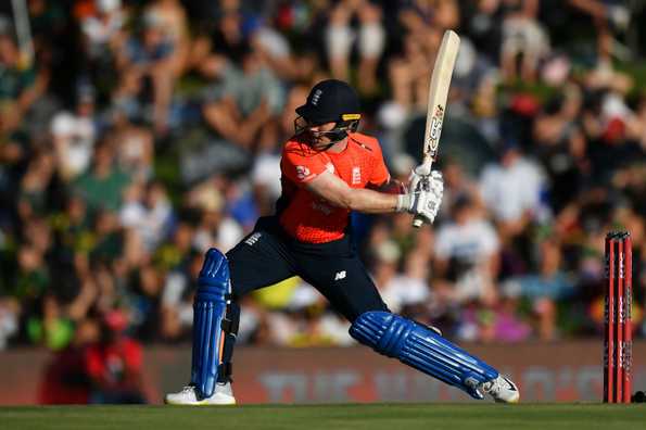 Eoin Morgan slammed seven sixes