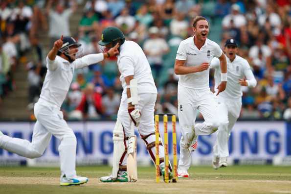 Stuart Broad ran through South Africa's batting line-up, bagging figures of 6-17 in the second innings Stuart Broad ran through South Africa's batting line-up, bagging figures of 6-17 in the second innings