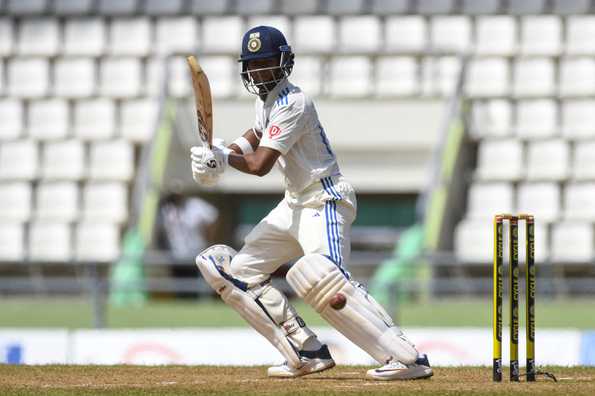 Yashasvi Jaiswal won the Player of the Match award on debut