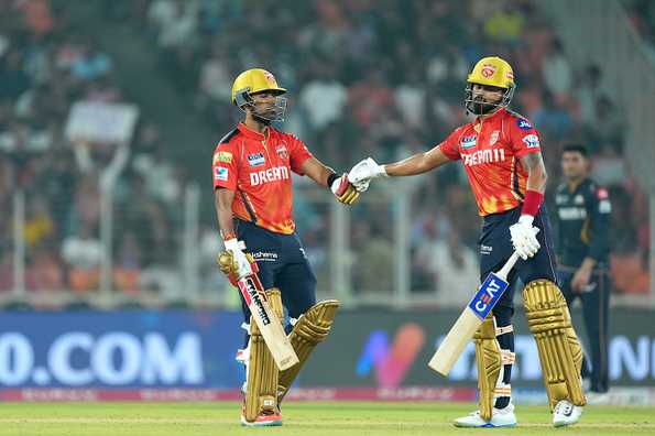 Shashank Singh smashed 23 runs in the last over of Punjab Kings' innings