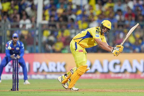 Shivam Dube took 20 balls, in his innings against Mumbai Indians, to touch the run-a-ball mark
