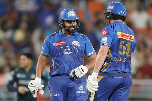 The MI openers made a massive impact at the start.