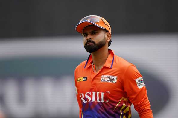 Shreyas Iyer leading SoBo Mumbai Falcons.