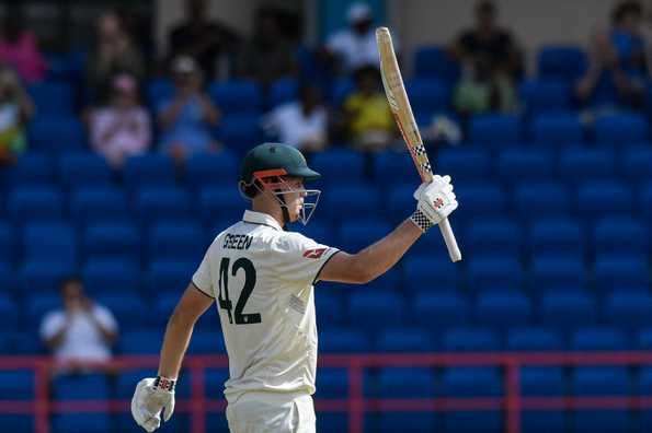 Australia's newest No.3 put on a defiant batting show on Day 3 in Grenada, scoring 51 off 123 balls