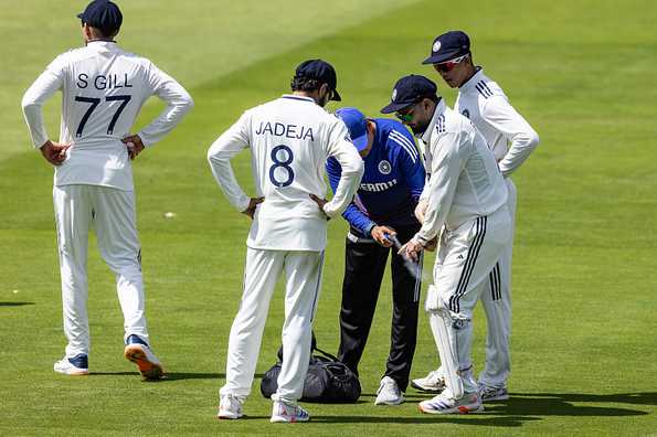Pant sustained an injury in the second session on the opening day at Lord's.