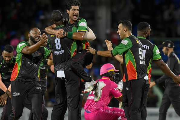 Jason Holder stunned the Royals for the second time this season Jason Holder stunned the Royals for the second time this season
