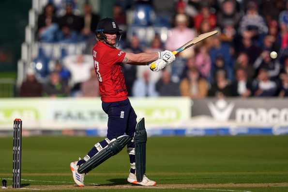 Jordan Cox struck his maiden T20I fifty 