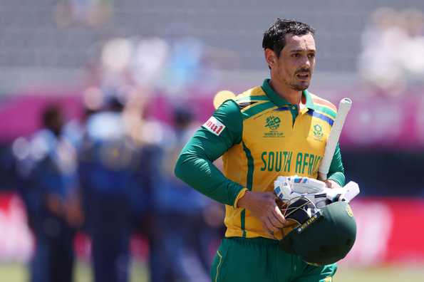 Quinton de Kock last played for South Africa in June 2024