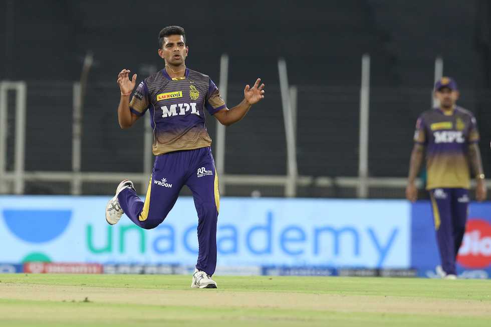 Shivam Mavi returned figures of 1 for 13 from his 4-over spell