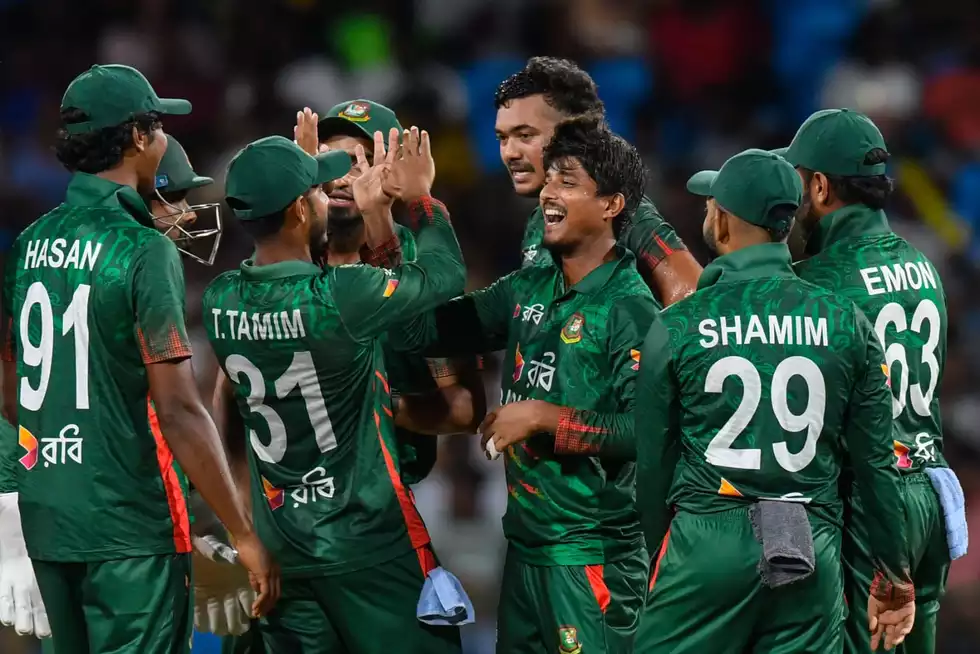 Mahedi Hasan picked up four wickets in the first T20I