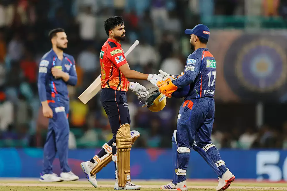 Both Shreyas Iyer and Rishabh Pant needed to come out to bat in the PowerPlay of their team's respective innings.