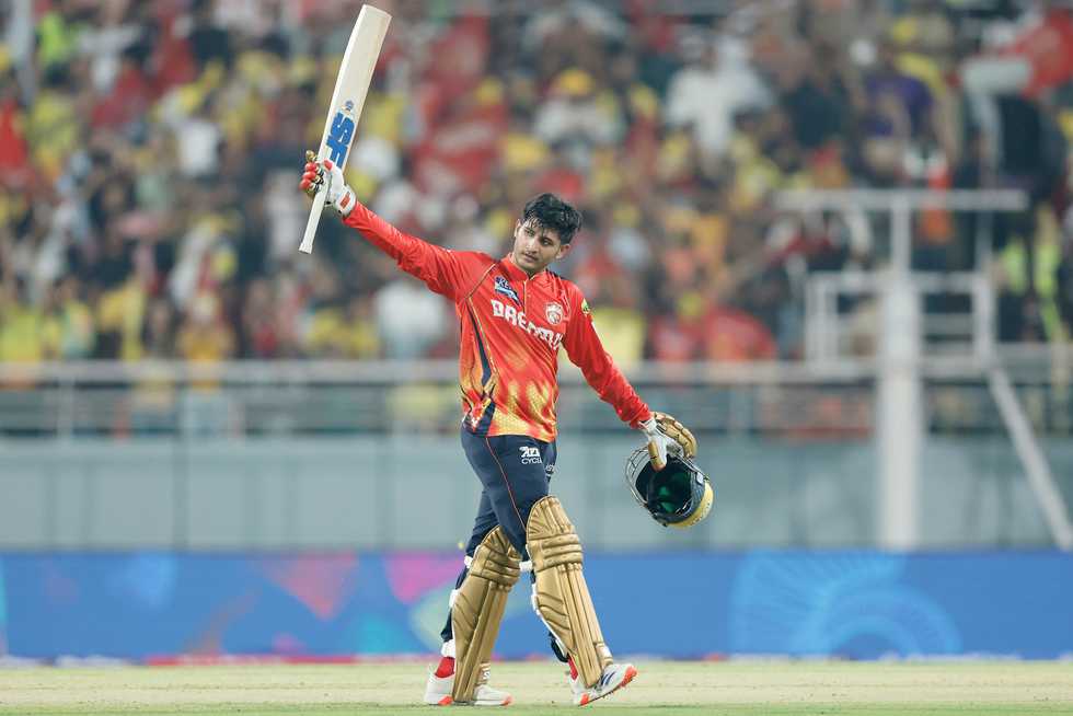 Arya scored a 39-ball century - fourth fastest in IPL history. 