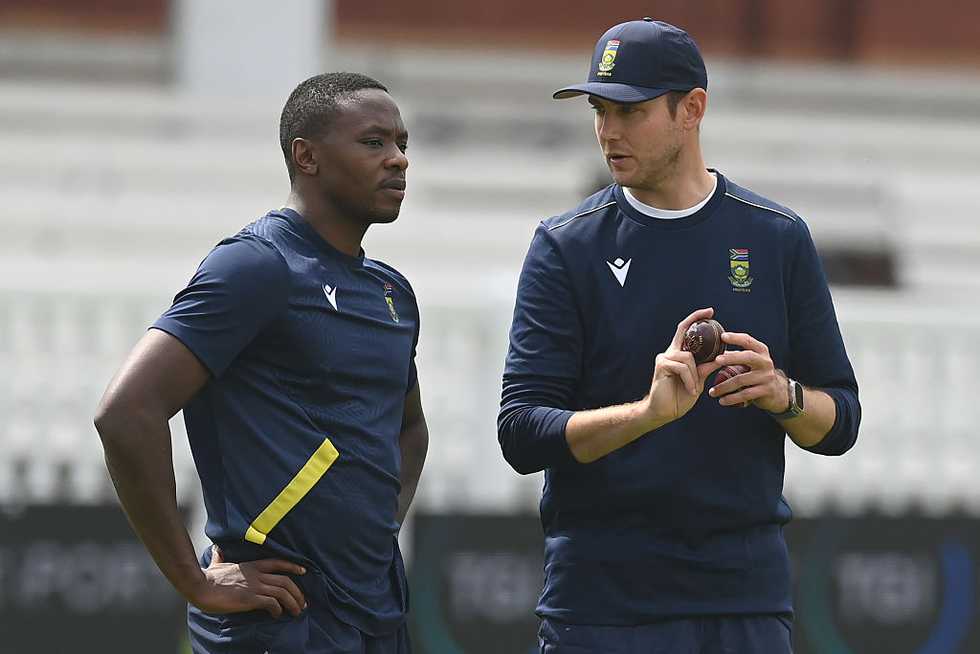 Stuart Broad has been at South Africa's training sessions in the build-up.