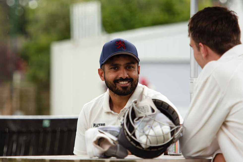 "We Googled him!," said Jonathan Chandler, an opening batter and chairman of Burbage & Easton Royal Cricket Club. They couldn't believe a Test cricketer was arriving to play for them - Photo credit - Emma Chandler Photography