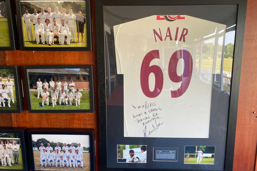 By the time the season reached its final stretch, Nair had quietly become central to Burbage & Easton Royal's promotion push. Photo credit - Emma Chandler Photography
