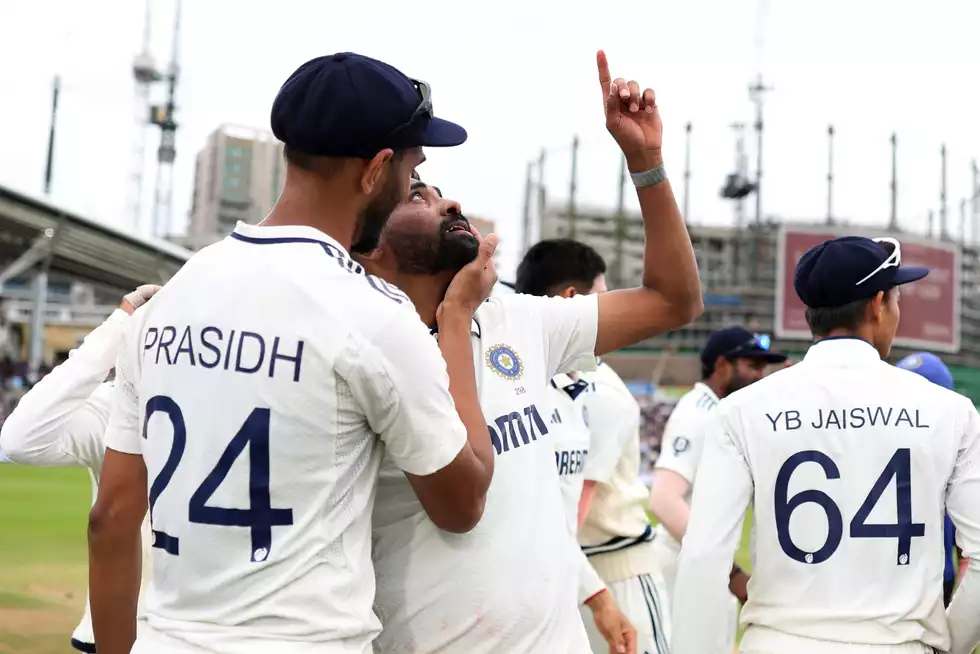 After the disappointment at Lord's, it was redemption for Siraj at The Oval