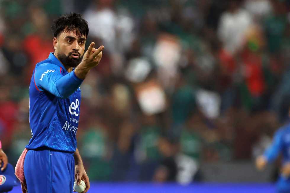 Rashid was visibly miffed with his team's show against Bangladesh. 
